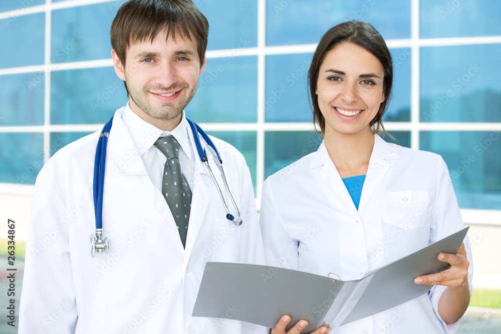 Fototapeta premium Young doctors