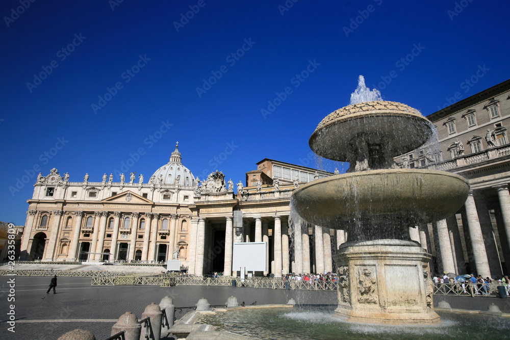 Place saint Pierre à Rome