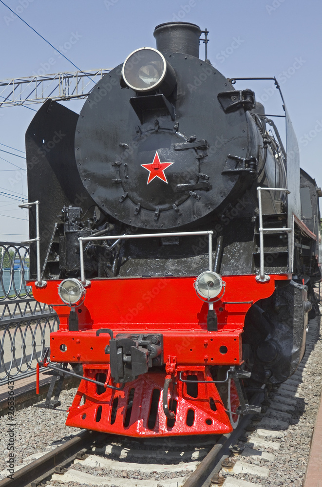 Fototapeta premium Locomotive à vapeur 1