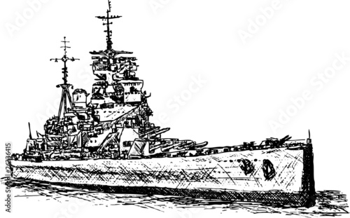 Foto battle ship