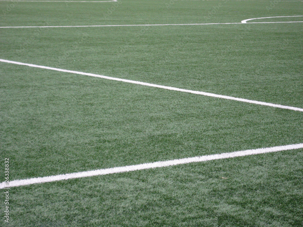 Obraz premium fußballplatz