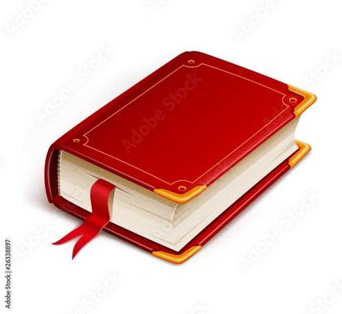 old book with bookmark