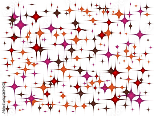 colorful background stars pattern