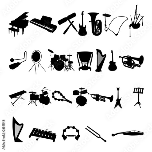 Music instrument vector