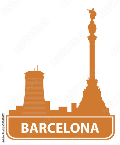 Barcelona skyline