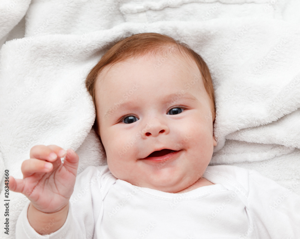 Cute smiling baby
