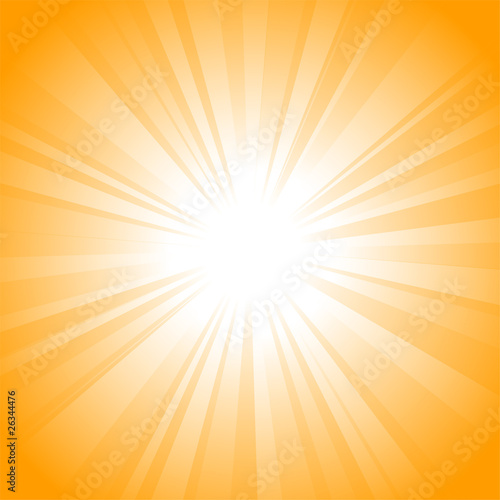 Sun vector background