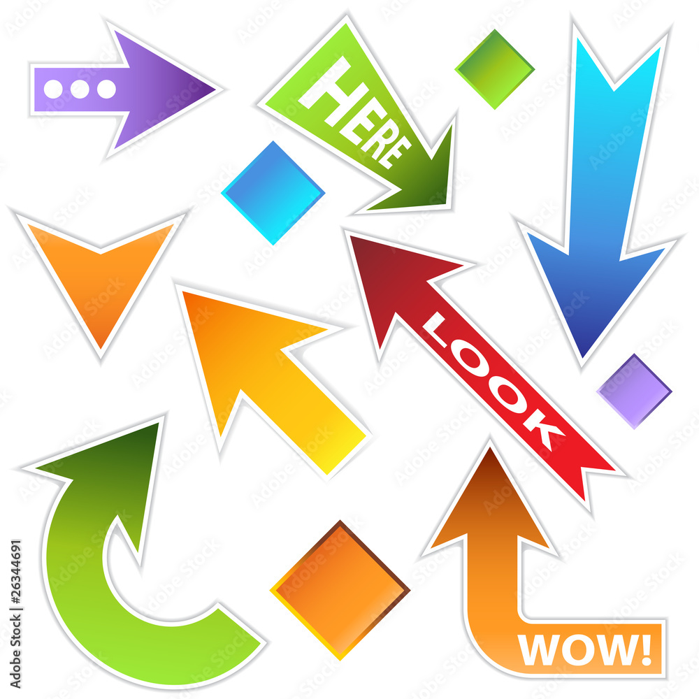 Message Arrow Set Message Arrow Set