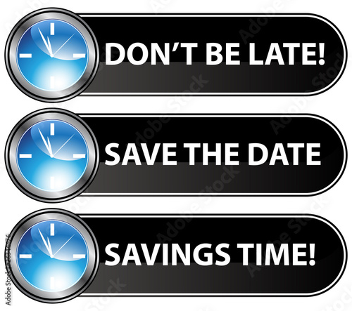 Save The Date Time Button
