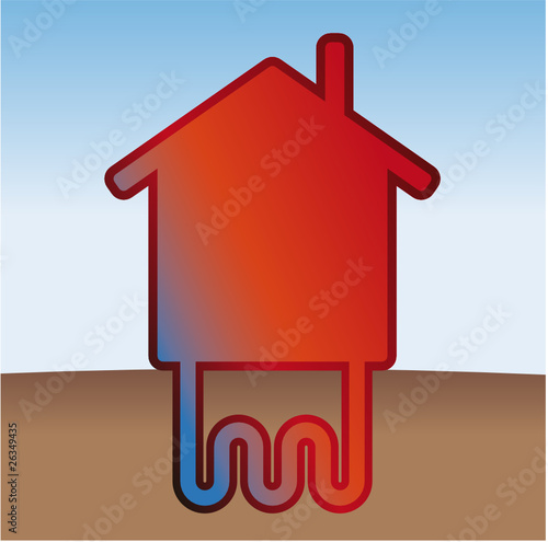 Symbol Erdwärme