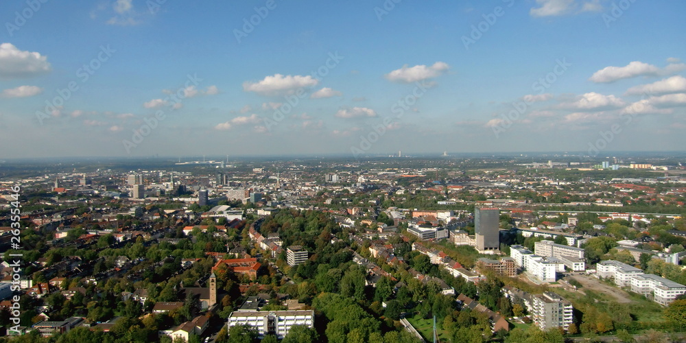 Fototapeta premium DORTMUND - Stadtpanorama