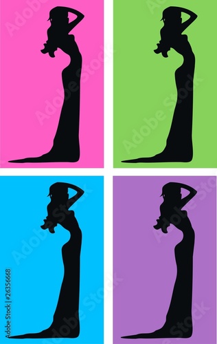 female silhouette