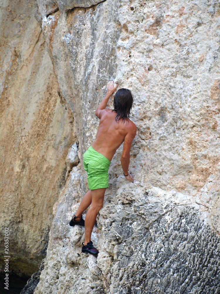 am Felsen am Felsen