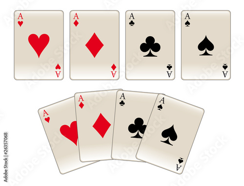 Poker Karten Vektor Grafik