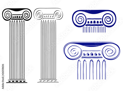 Greek column