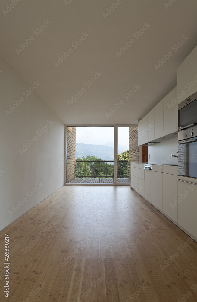 Fototapeta premium architettura moderna, cucina