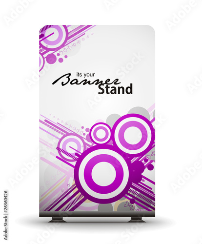stand banner template