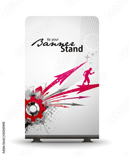 stand banner template
