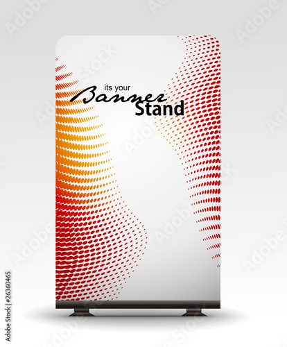 stand banner template