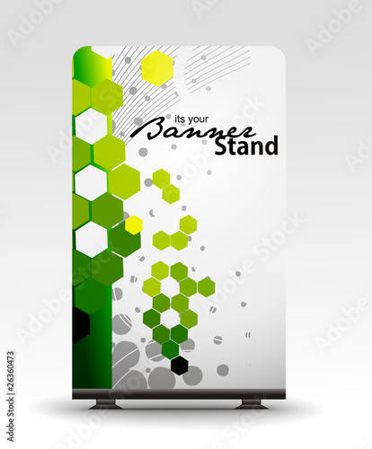 stand banner template