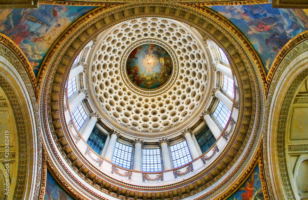 Paris-Inside the Pantheon