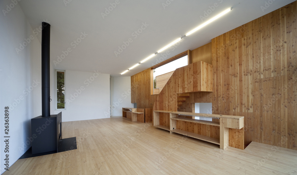 Fototapeta premium beauty interior of a modern house