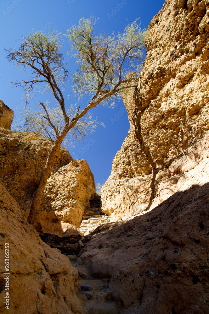 Sesriem Canyon near namib desert