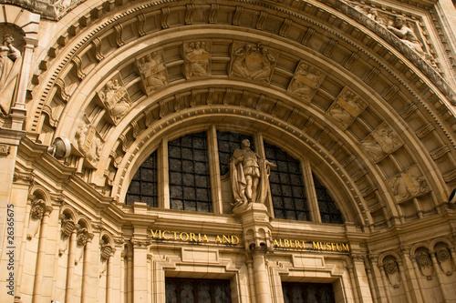 Museum Eingang Pforte London Treppen Stufen Geländer