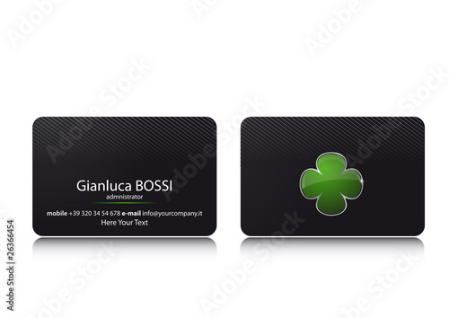 Business Card Quadrifoglio photo