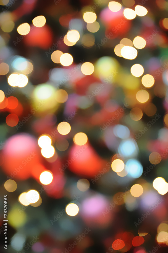 Christmas light background