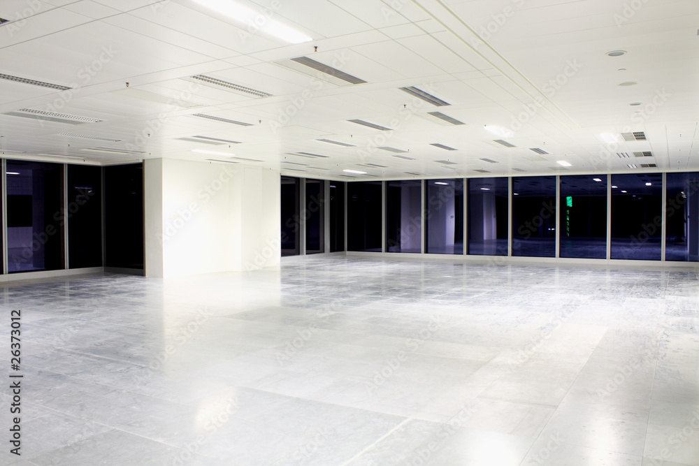 Naklejka premium empty room