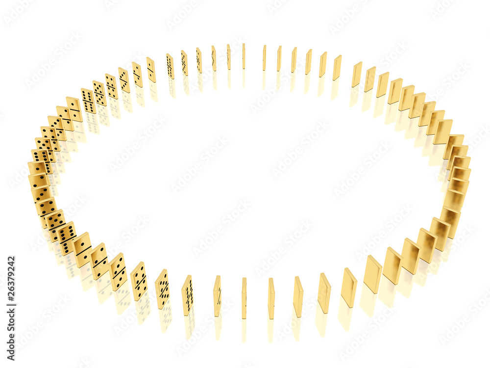 Obraz premium dominoes