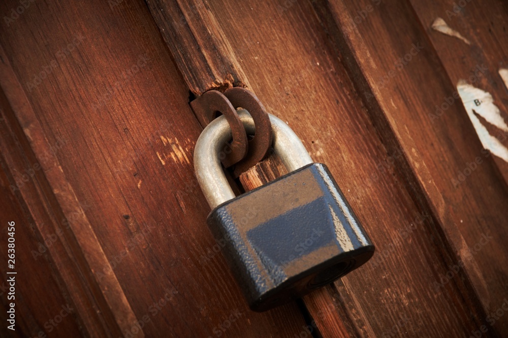 Fototapeta premium locked door