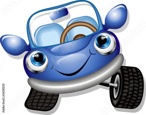 Automobile Cartoon-Baby Car-Vector #26381230