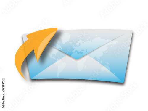 envelop or e-mail icon