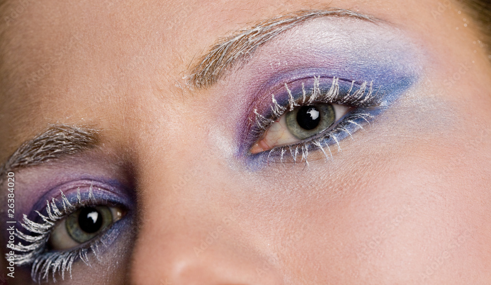 Naklejka premium detail of make-up