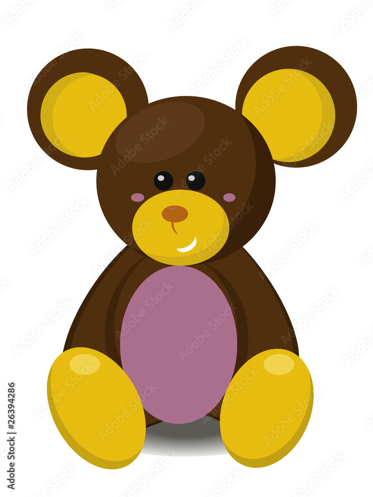 Obraz premium little teddy bear