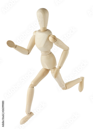 Running mannequin