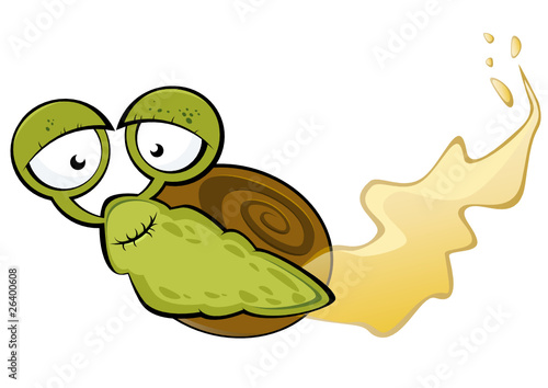 schnecke cartoon lustig