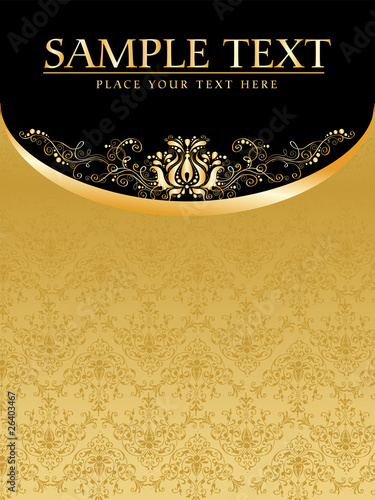 Golden Wedding Card