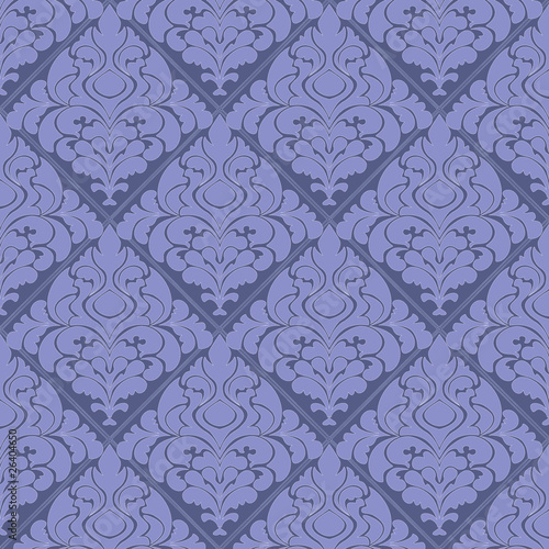 Vector damask muster