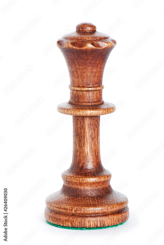 Chess figure isolated on the white background Chess figure isolated on the white background