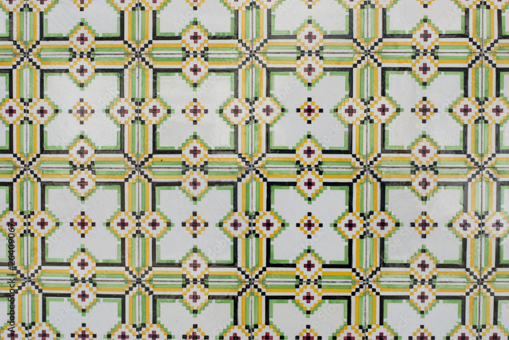 Portuguese glazed tiles