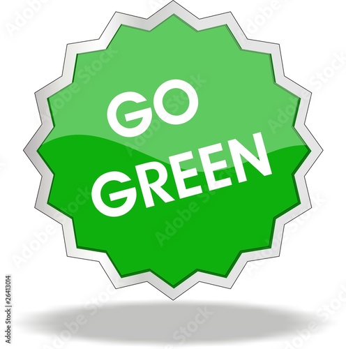 étiquette go green