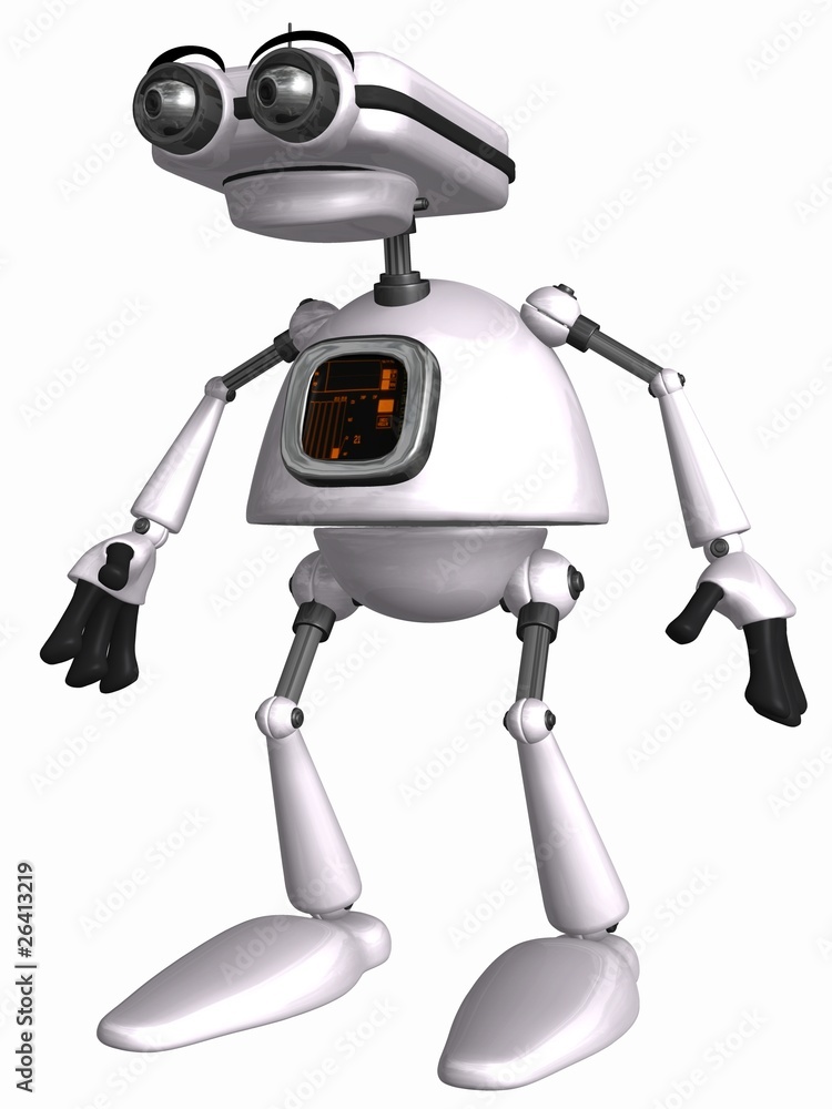 Fototapeta premium Toon Roboter