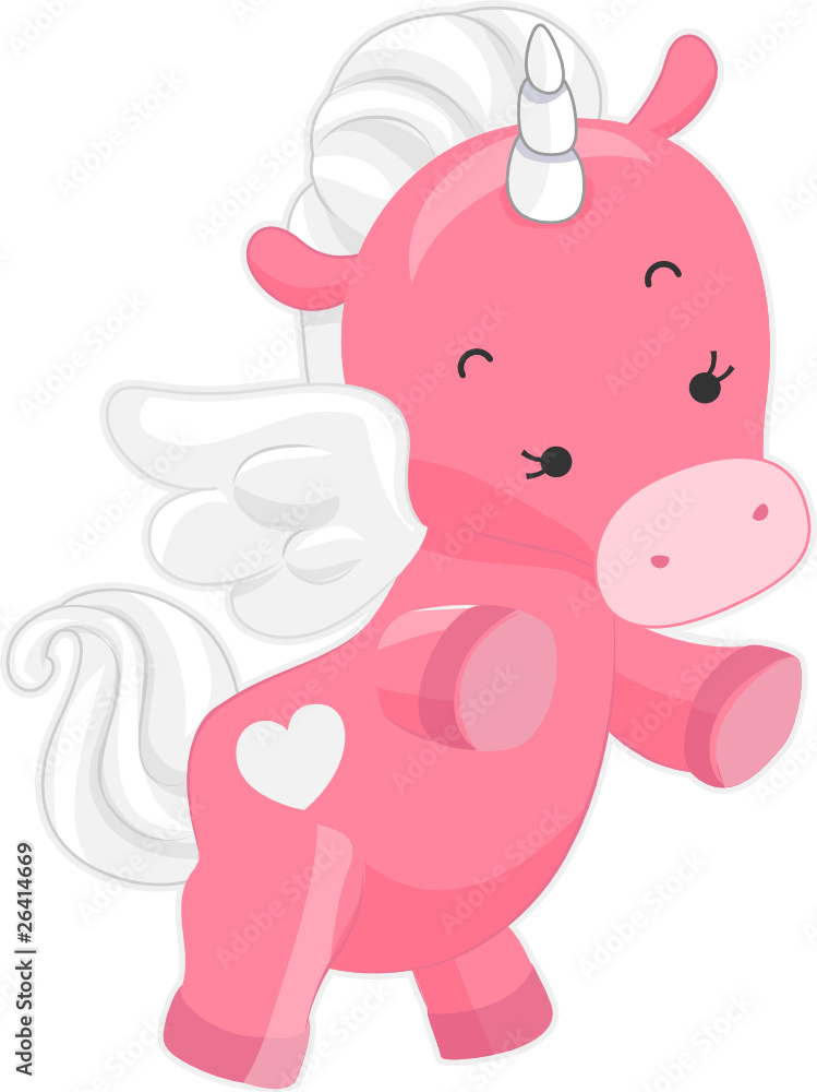 Cute Pink Unicorn