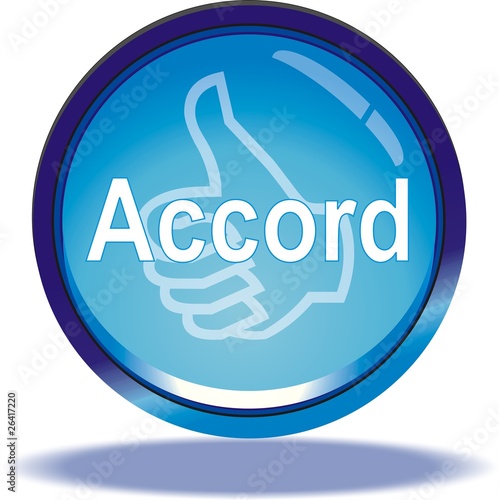 bouton accord
