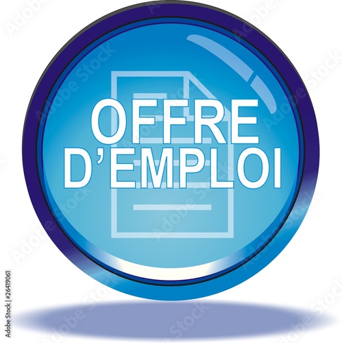 bouton offres d'emploi