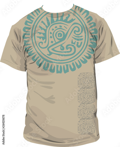 Ancient t-shirt illustration