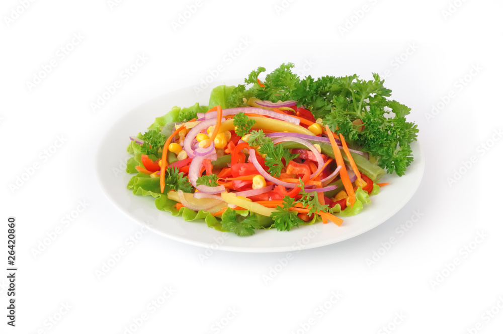 vegetable salad vegetable salad